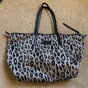 Rebecca Minkoff Gray Leopard Tote Bag